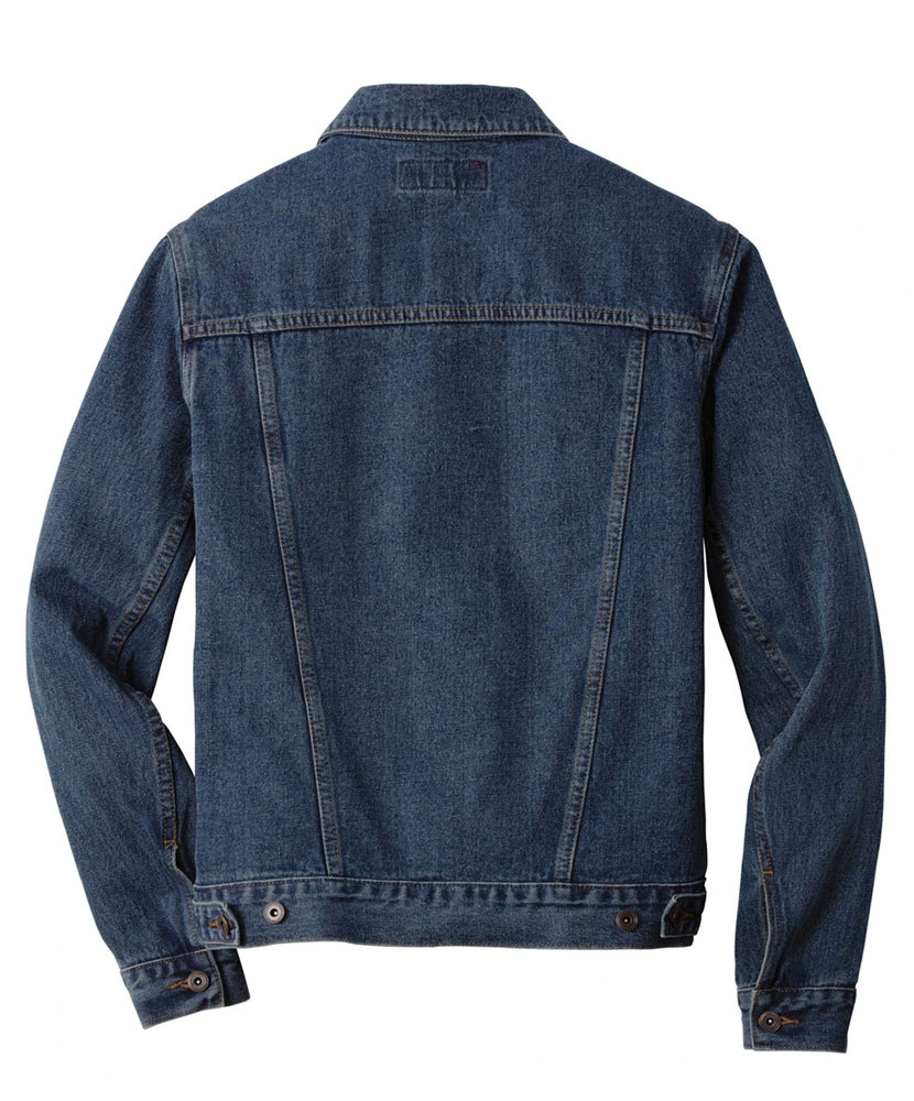 Blue Denim Jacket with St. Jude Patch